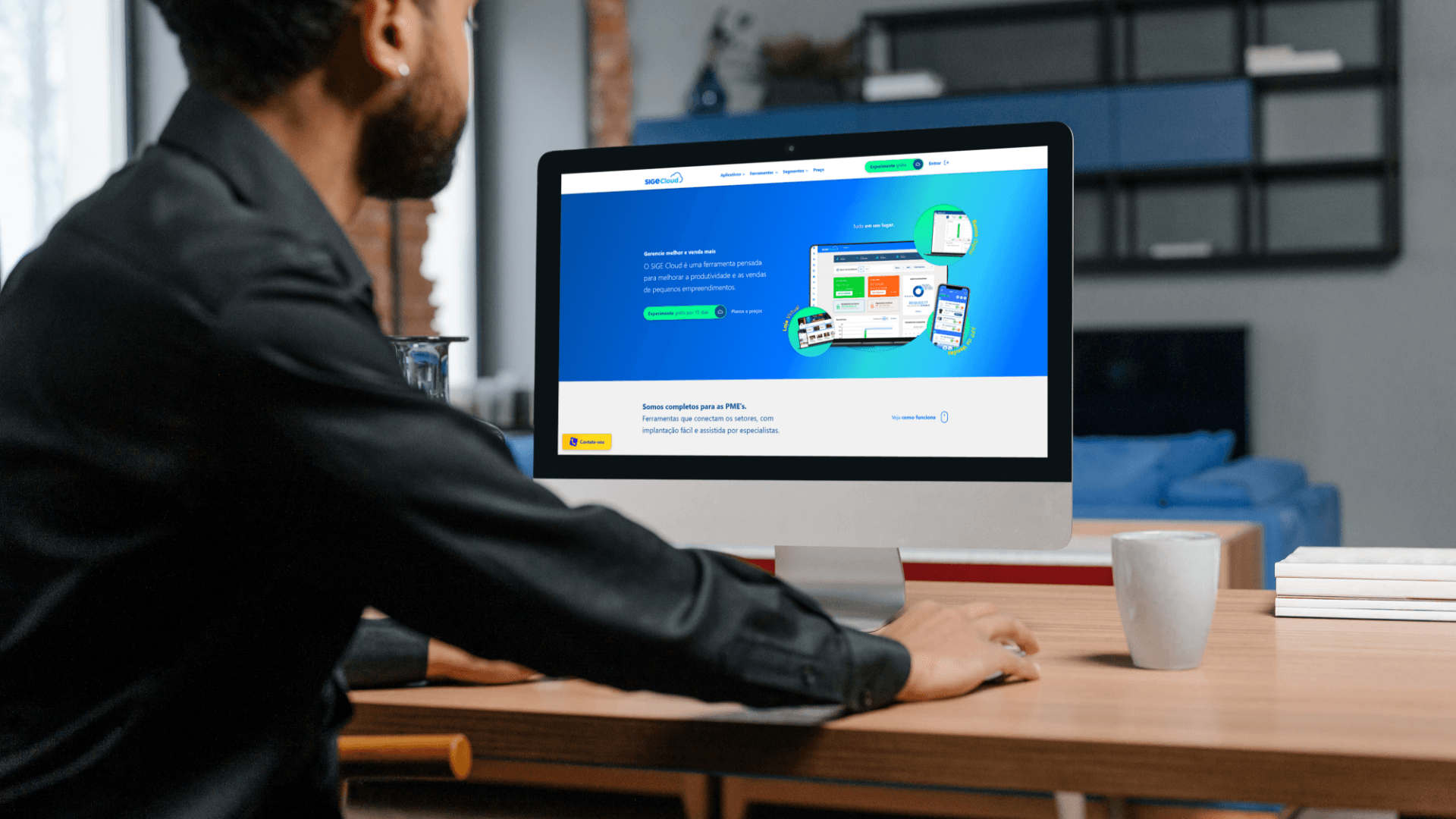 Grupo SIGE Cloud — sites e máquina de vendas